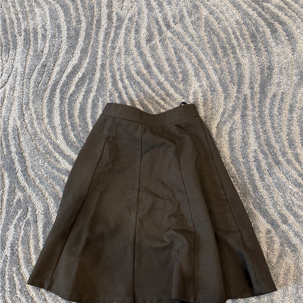 Girls black a line skirt